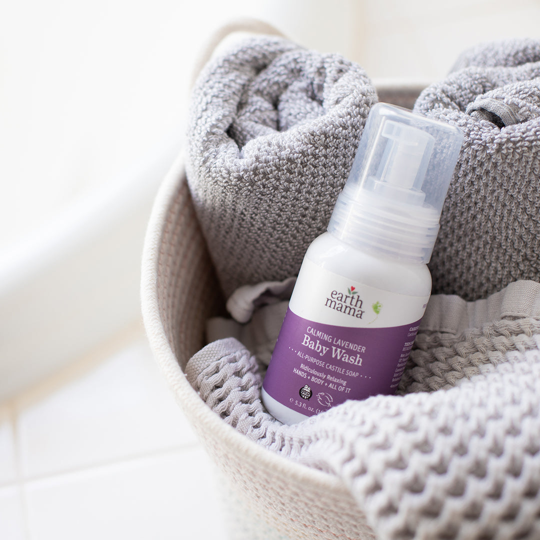 Earth Mama Organics Calming Lavender Baby Wash
