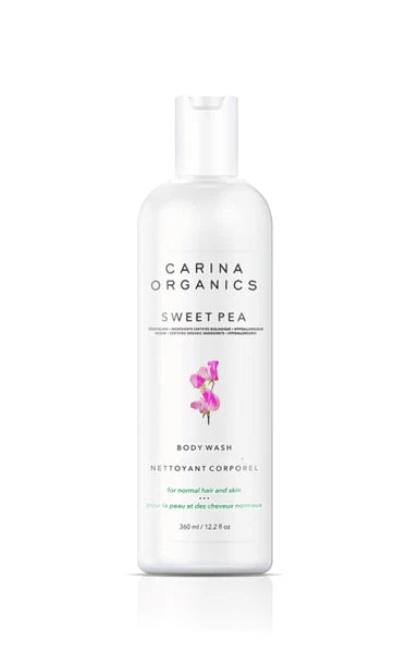 Carina Organics Sweet Pea Daily Moisturizing Body Wash
